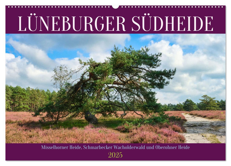 Lüneburger Südheide (CALVENDO Wandkalender 2025)