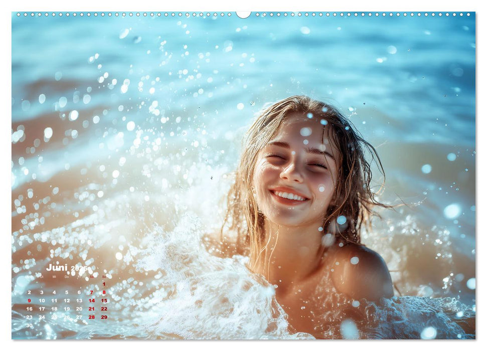 Endlich Strandurlaub (CALVENDO Wandkalender 2025)