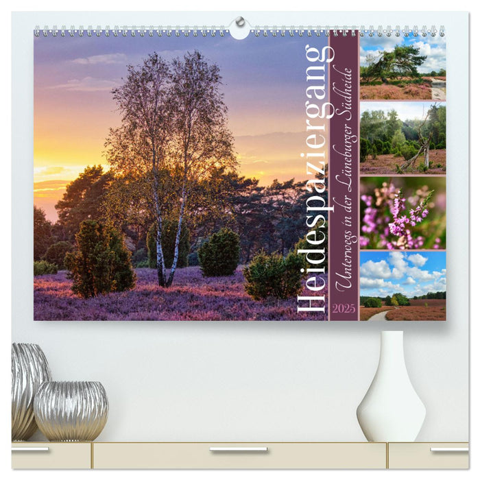 Heidespaziergang (CALVENDO Premium Wandkalender 2025)