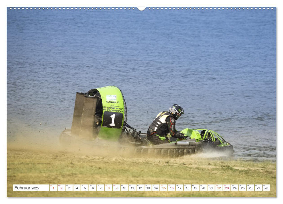 Hovercraft Formel 1 Weltmeisterschaft (CALVENDO Premium Wandkalender 2025)