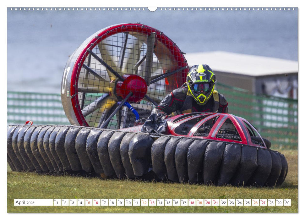 Hovercraft Formel 1 Weltmeisterschaft (CALVENDO Premium Wandkalender 2025)