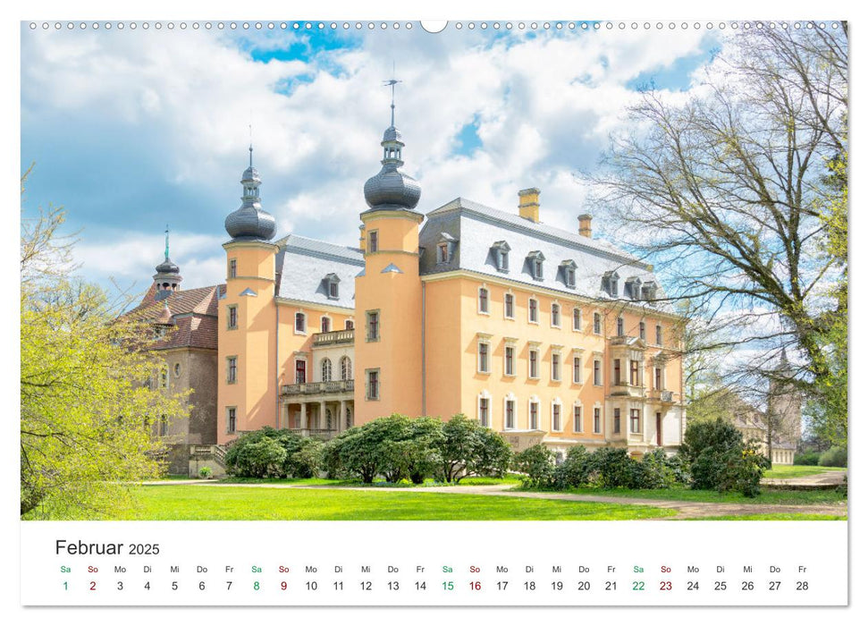 Schlösser - Bauwerke der Vergangenheit (CALVENDO Premium Wandkalender 2025)