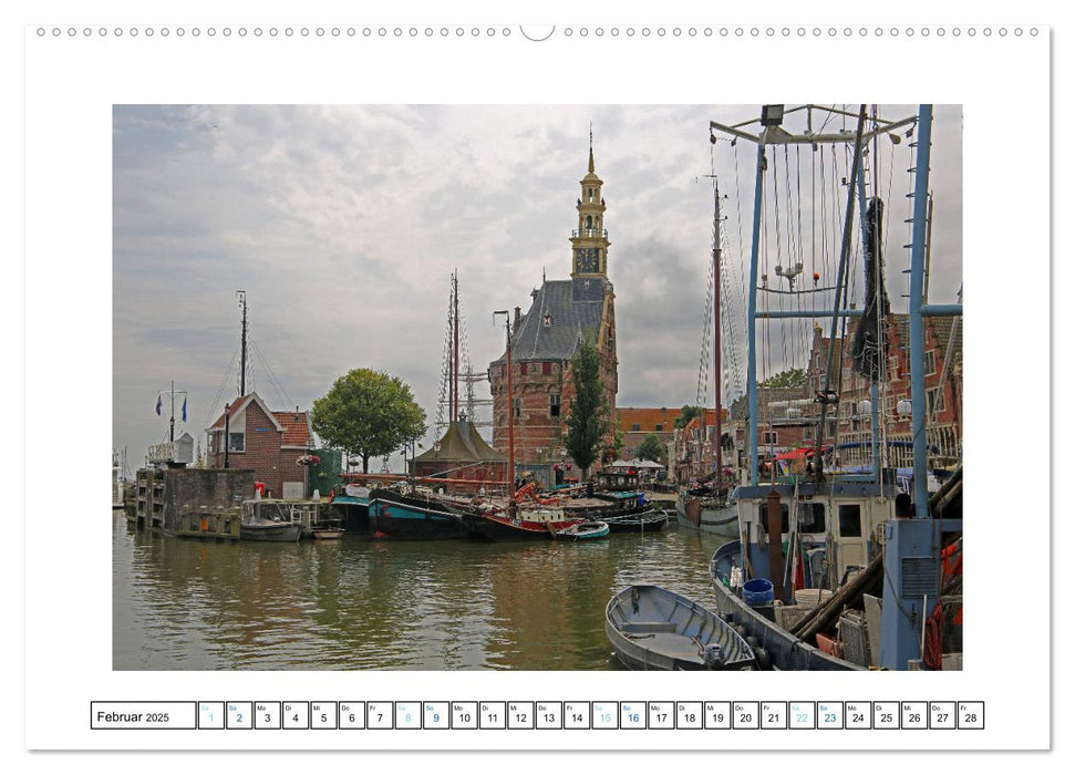 Hollands alte Hansestädte (CALVENDO Wandkalender 2025)