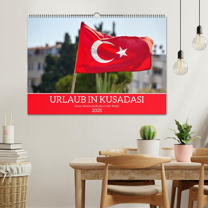 Urlaub in Kusadasi - Sonne, Strand und Kultur in der Türkei (CALVENDO Wandkalender 2025)