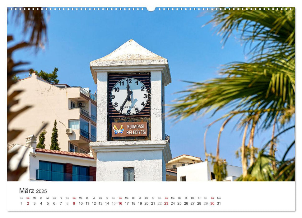 Urlaub in Kusadasi - Sonne, Strand und Kultur in der Türkei (CALVENDO Wandkalender 2025)