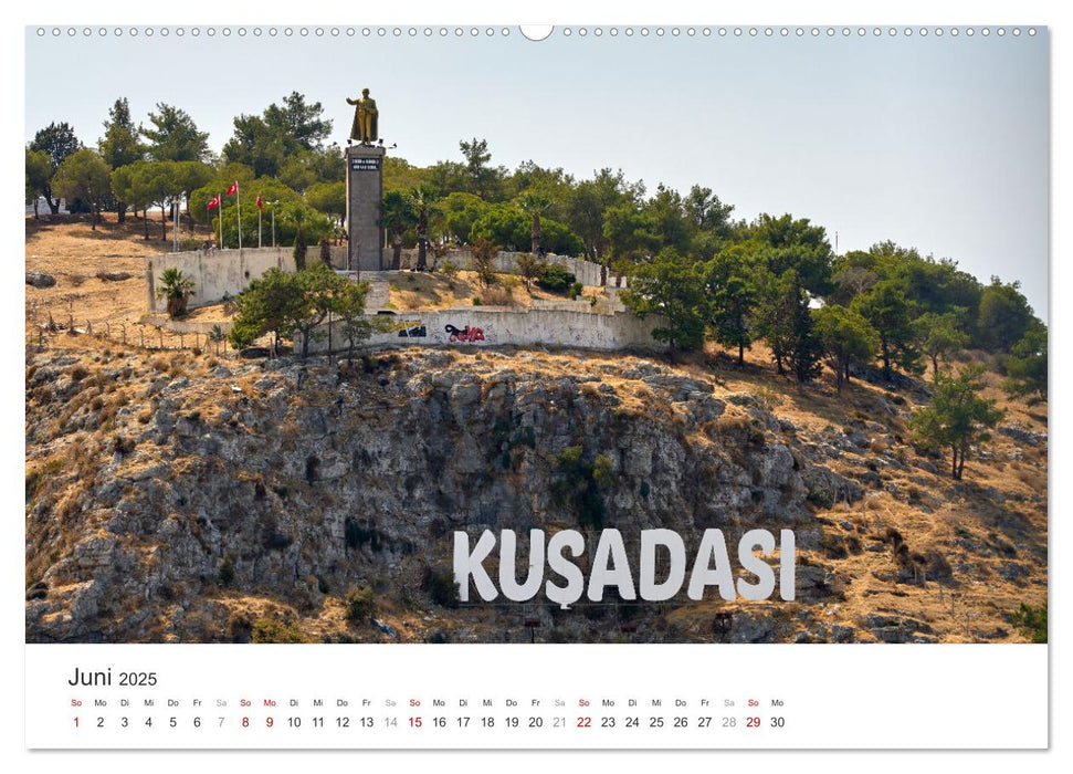 Urlaub in Kusadasi - Sonne, Strand und Kultur in der Türkei (CALVENDO Wandkalender 2025)