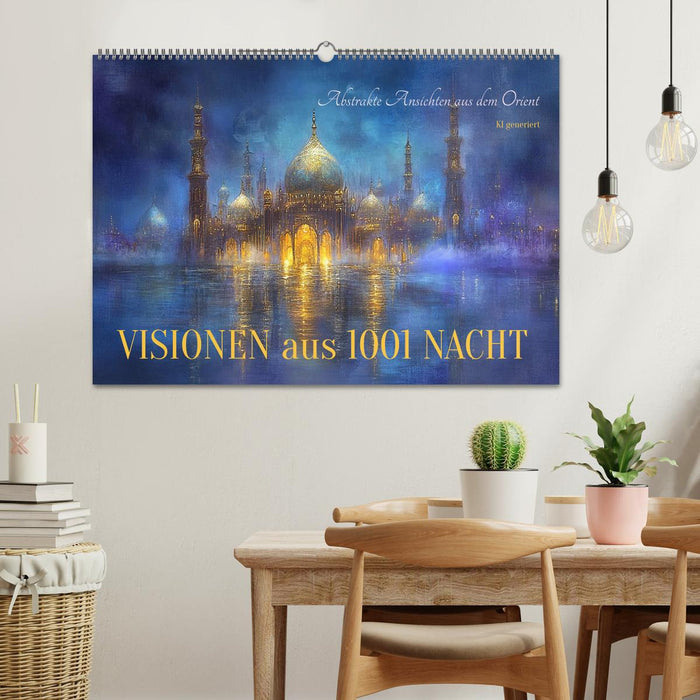 Visionen aus 1001 Nacht (CALVENDO Wandkalender 2025)