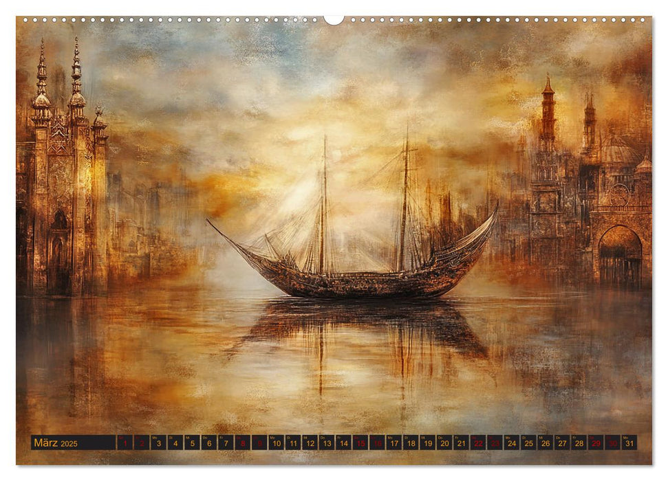 Visionen aus 1001 Nacht (CALVENDO Wandkalender 2025)