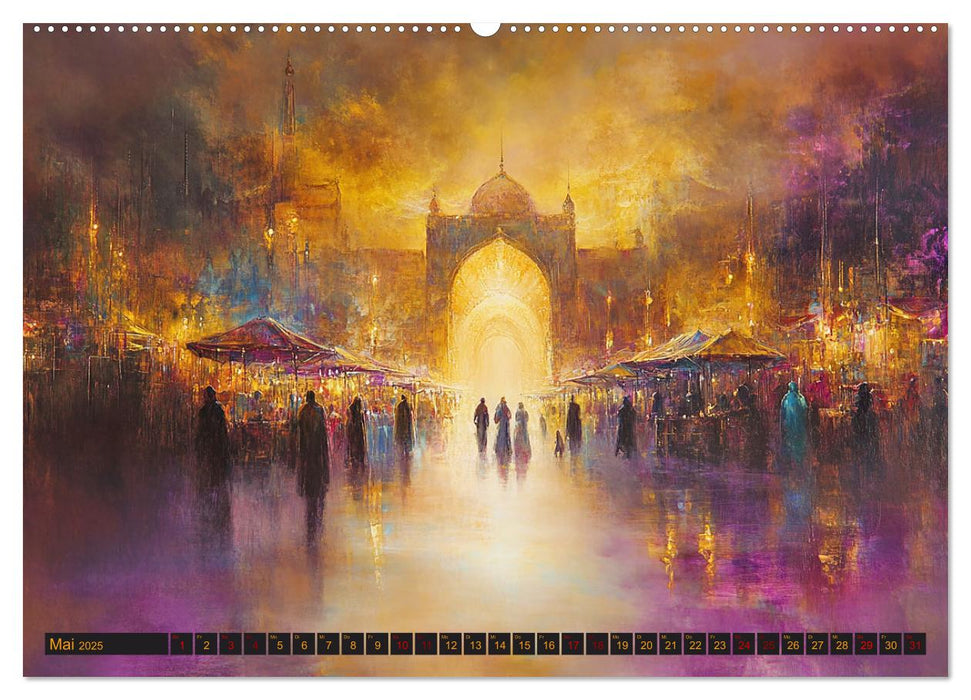 Visionen aus 1001 Nacht (CALVENDO Wandkalender 2025)