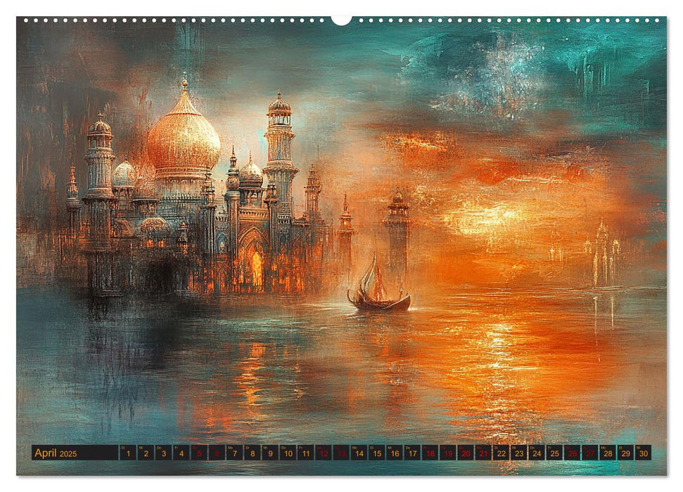 Visionen aus 1001 Nacht (CALVENDO Premium Wandkalender 2025)