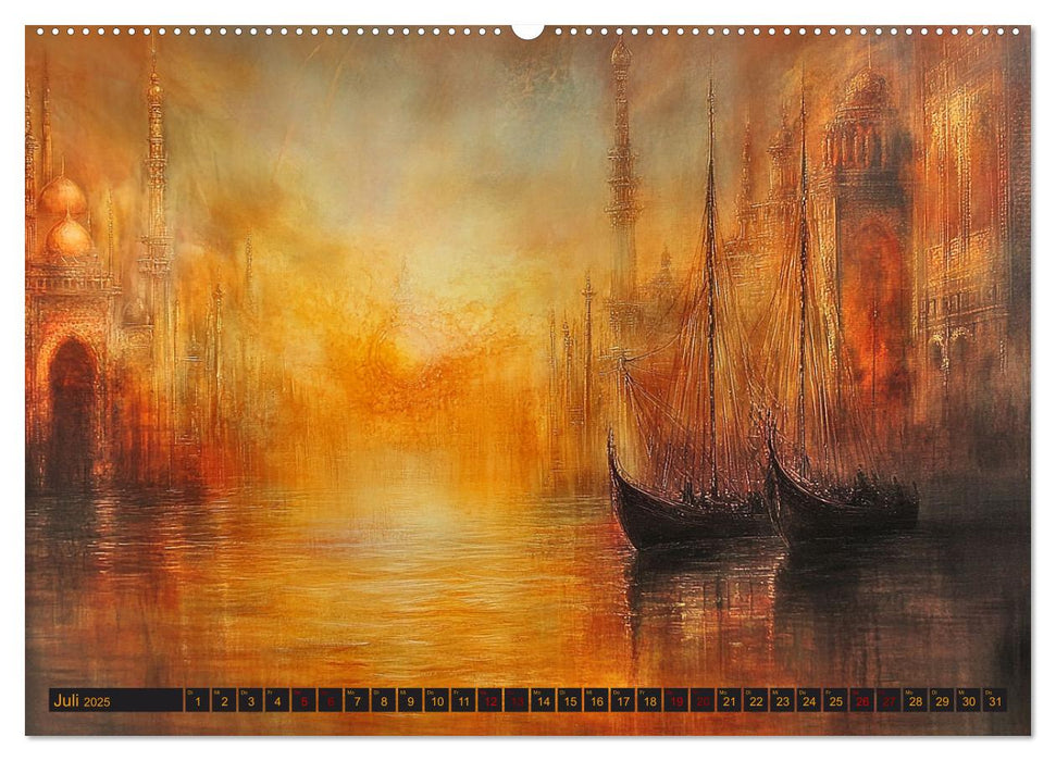 Visionen aus 1001 Nacht (CALVENDO Premium Wandkalender 2025)