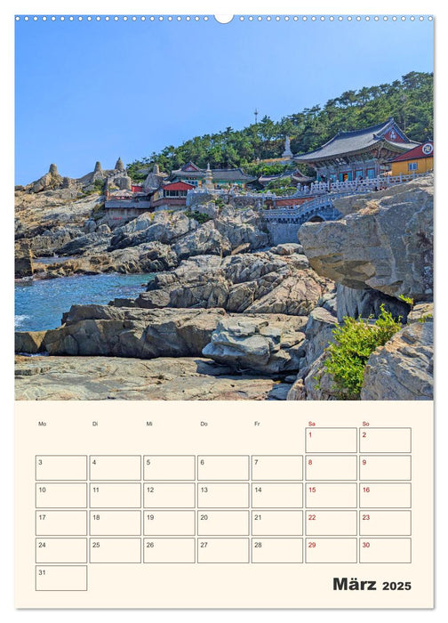 Busan - Eine Reise durch das Herz der Küstenstadt (CALVENDO Wandkalender 2025)