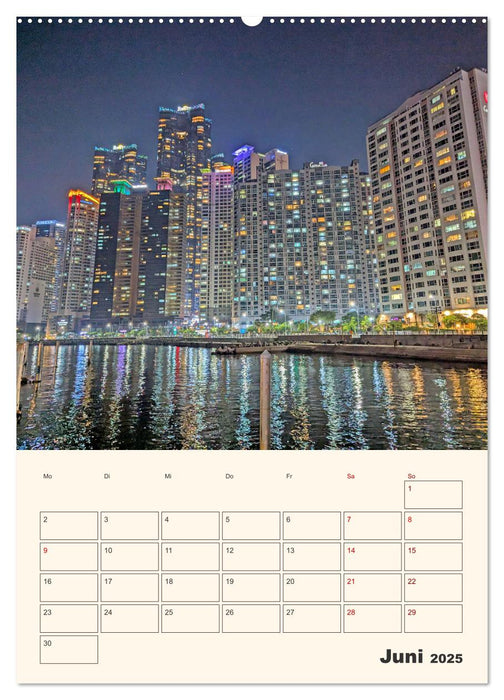 Busan - Eine Reise durch das Herz der Küstenstadt (CALVENDO Wandkalender 2025)