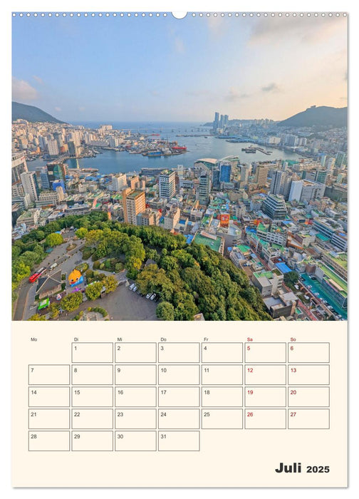 Busan - Eine Reise durch das Herz der Küstenstadt (CALVENDO Premium Wandkalender 2025)