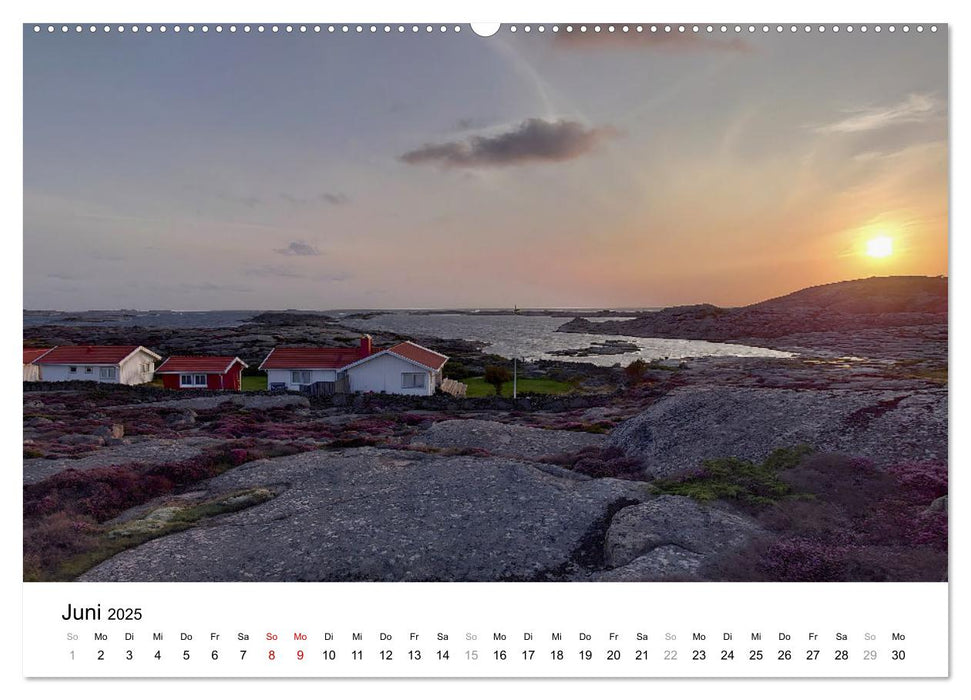 Schweden - Die Highlights von Småland bis zur Westküste (CALVENDO Wandkalender 2025)