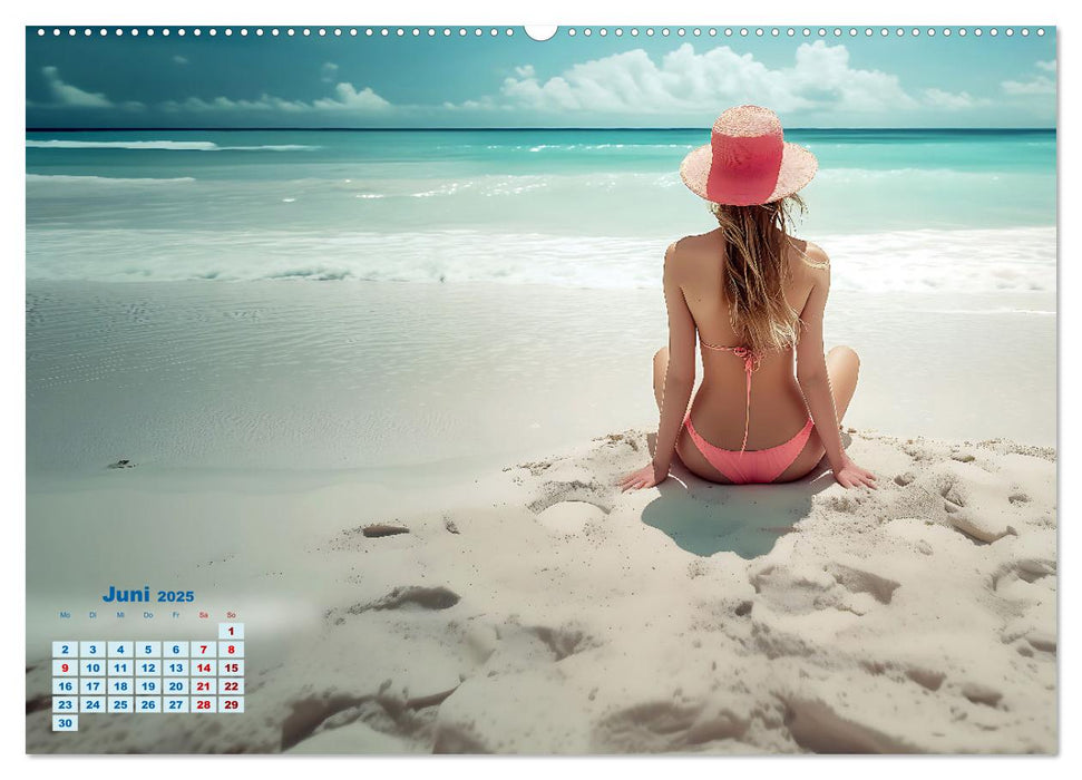 Entspannen am Strand (CALVENDO Premium Wandkalender 2025)