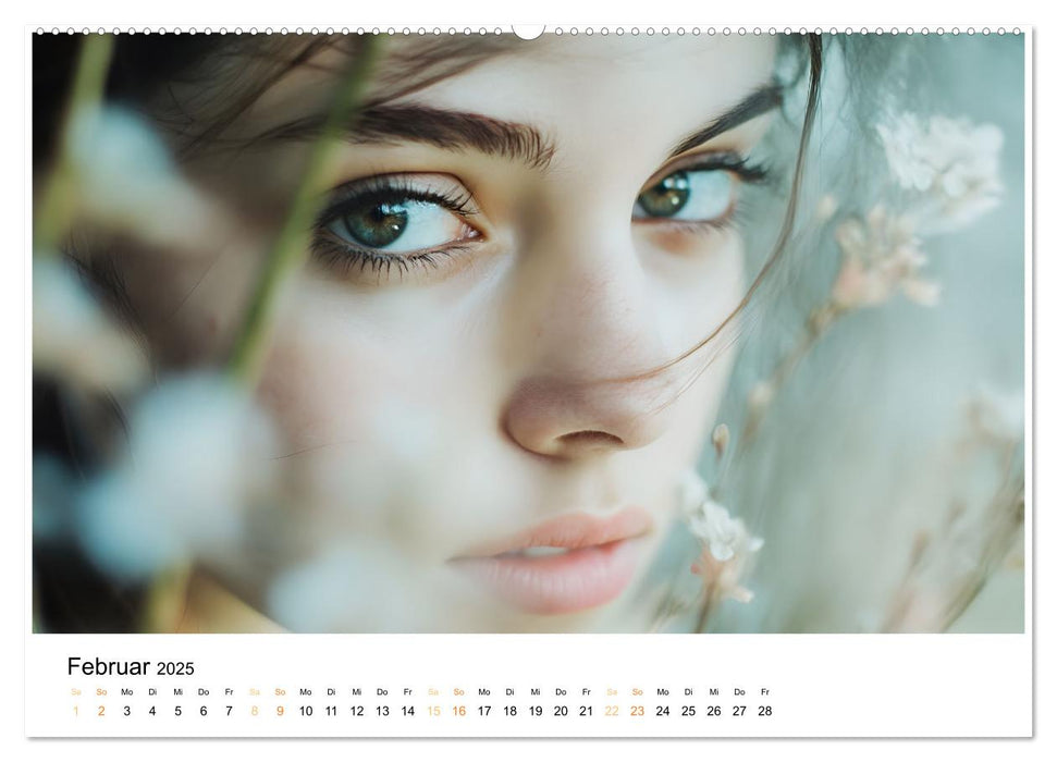 Magische Frauen Portraits (CALVENDO Premium Wandkalender 2025)