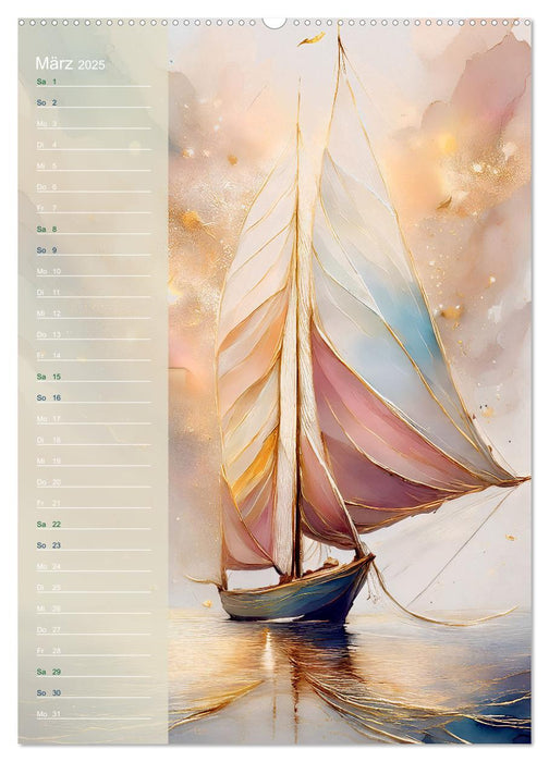 Kleine Auszeit Planer (CALVENDO Premium Wandkalender 2025)