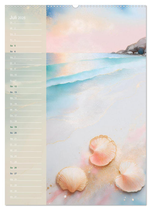 Kleine Auszeit Planer (CALVENDO Premium Wandkalender 2025)