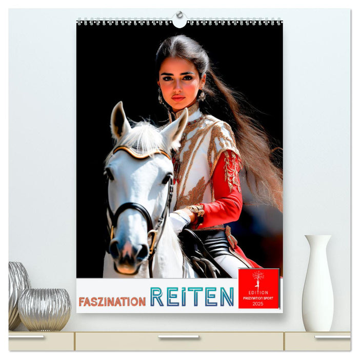 Faszination Reiten (CALVENDO Premium Wandkalender 2025)