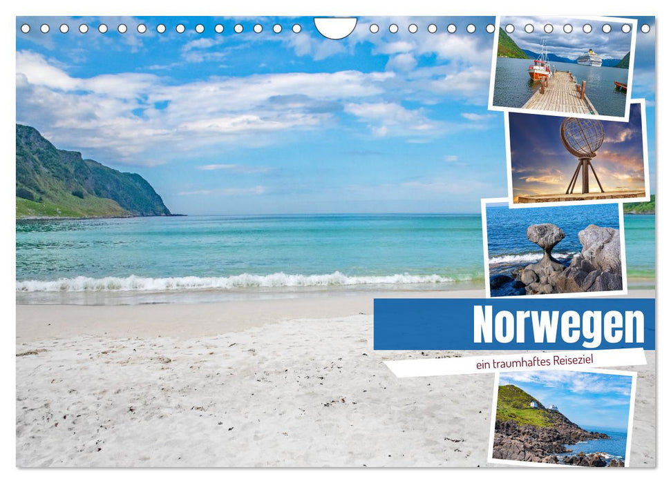 Norwegen - ein traumhaftes Reiseziel (CALVENDO Wandkalender 2025)