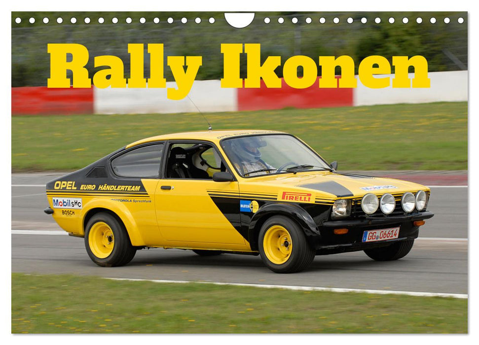 Rally Ikonen (CALVENDO Wandkalender 2025)