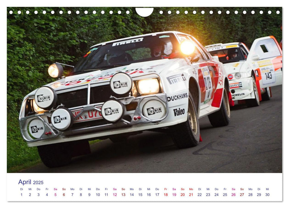 Rally Ikonen (CALVENDO Wandkalender 2025)