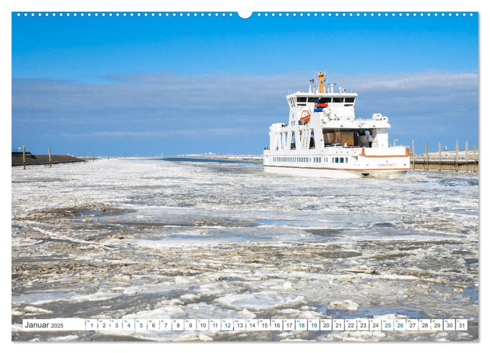 Norderney Sehnsuchtskalender (CALVENDO Wandkalender 2025)