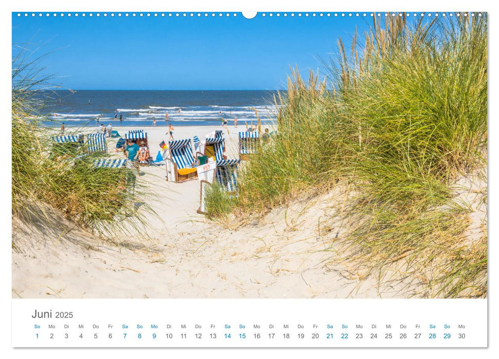 Norderney Sehnsuchtskalender (CALVENDO Wandkalender 2025)