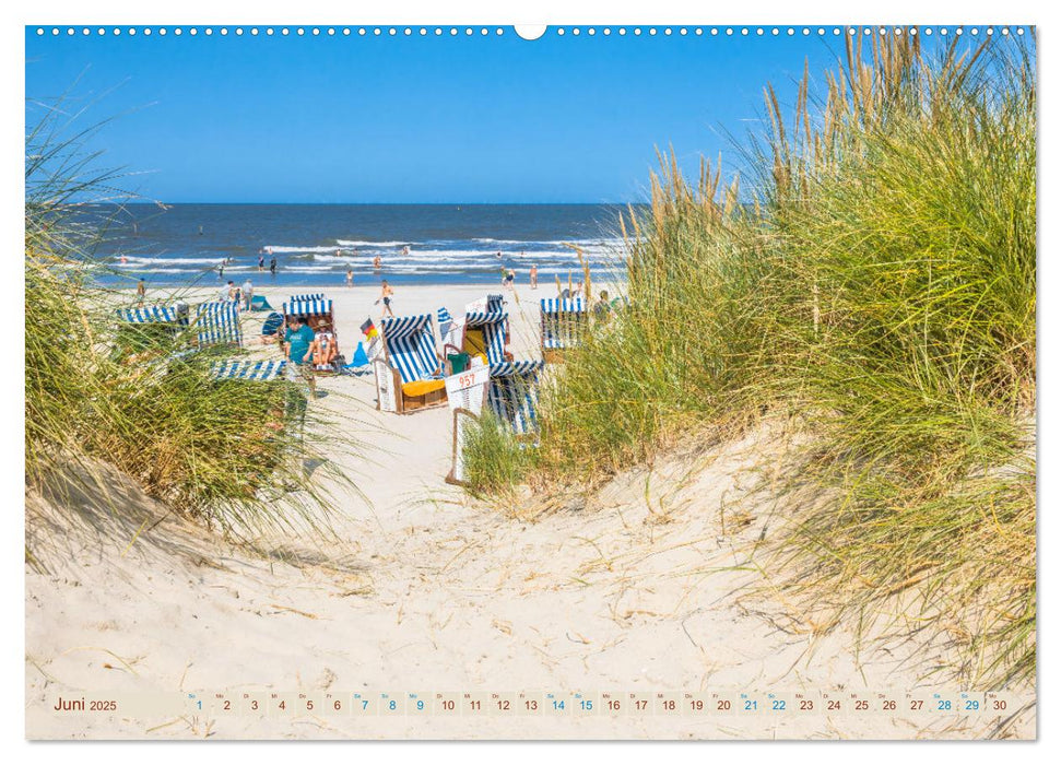 Norderney Sehnsuchtskalender (CALVENDO Wandkalender 2025)