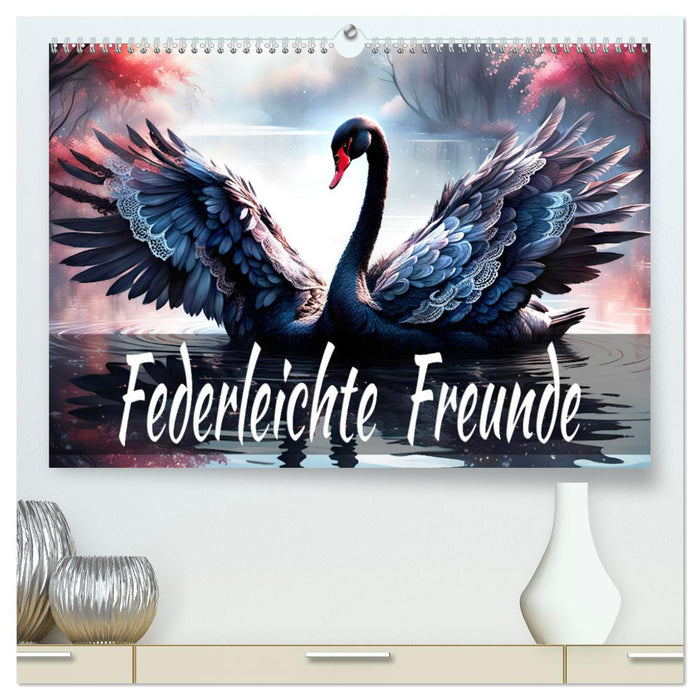 Federleichte Freunde (CALVENDO Premium Wandkalender 2025)