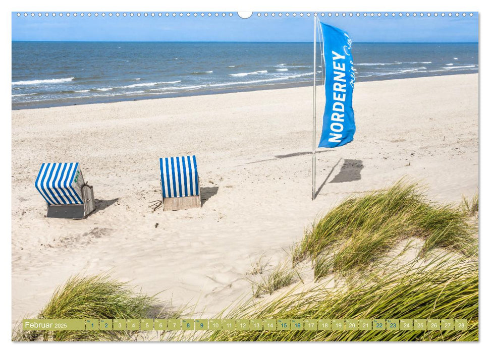 Norderney Sehnsuchtskalender (CALVENDO Premium Wandkalender 2025)