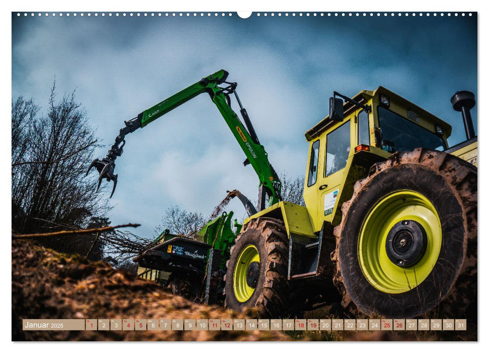 Moderne Landtechnik (CALVENDO Premium Wandkalender 2025)