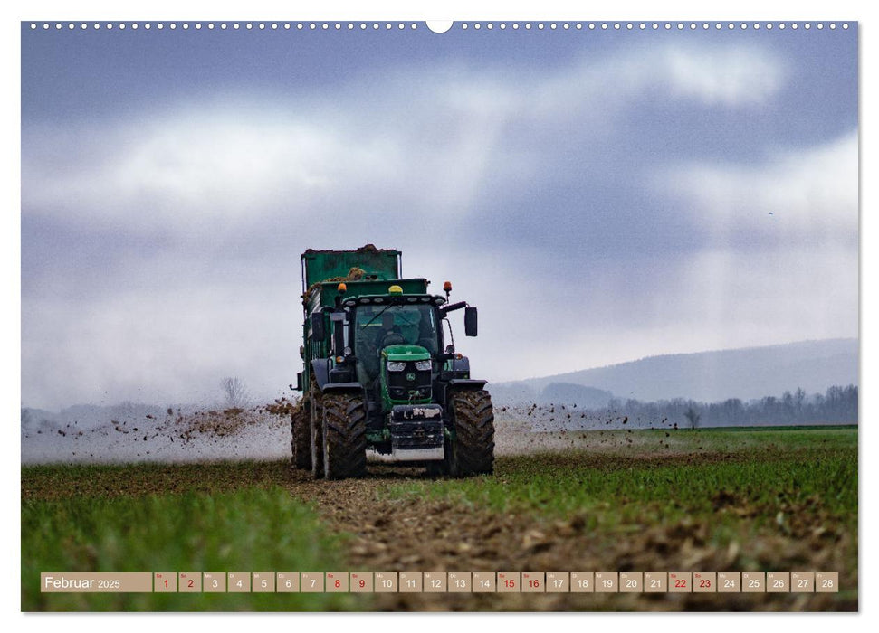 Moderne Landtechnik (CALVENDO Premium Wandkalender 2025)