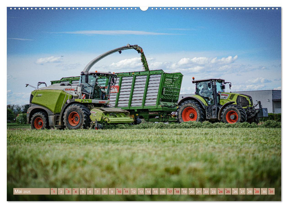 Moderne Landtechnik (CALVENDO Premium Wandkalender 2025)