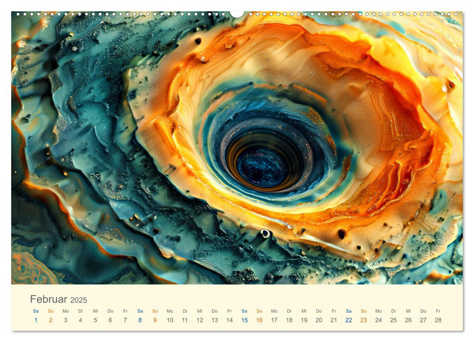 Nicht von diesem Planeten (CALVENDO Wandkalender 2025)