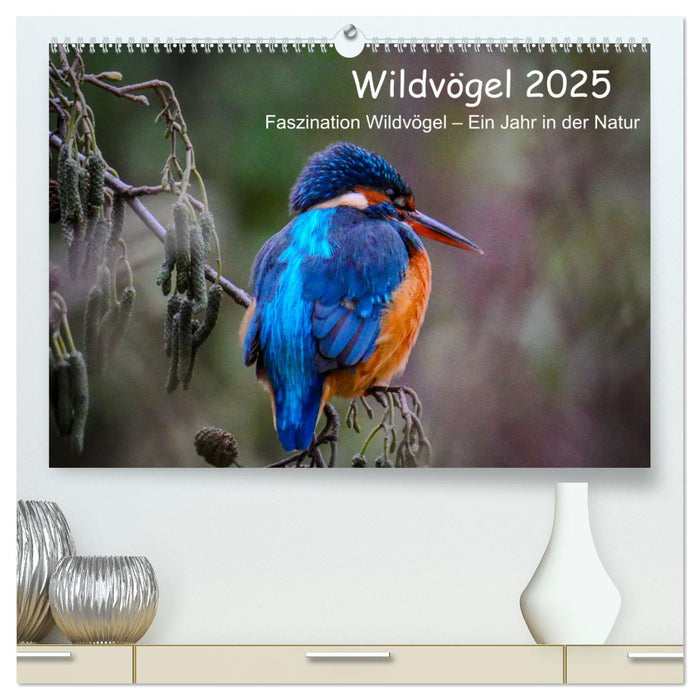 Wildvögel 2025 (CALVENDO Premium Wandkalender 2025)