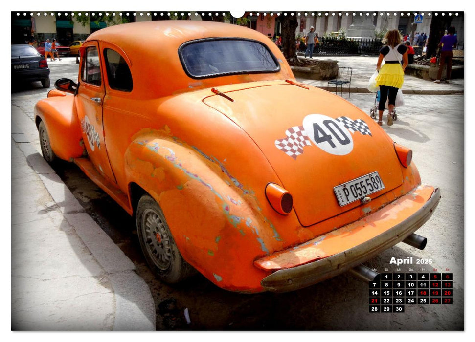 Chevy 1940-1941 - Mit 80 plus unterwegs in Kuba (CALVENDO Wandkalender 2025)