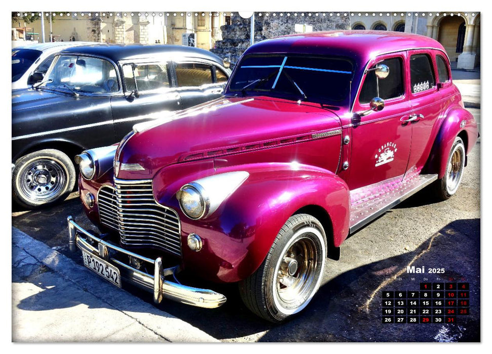 Chevy 1940-1941 - Mit 80 plus unterwegs in Kuba (CALVENDO Wandkalender 2025)