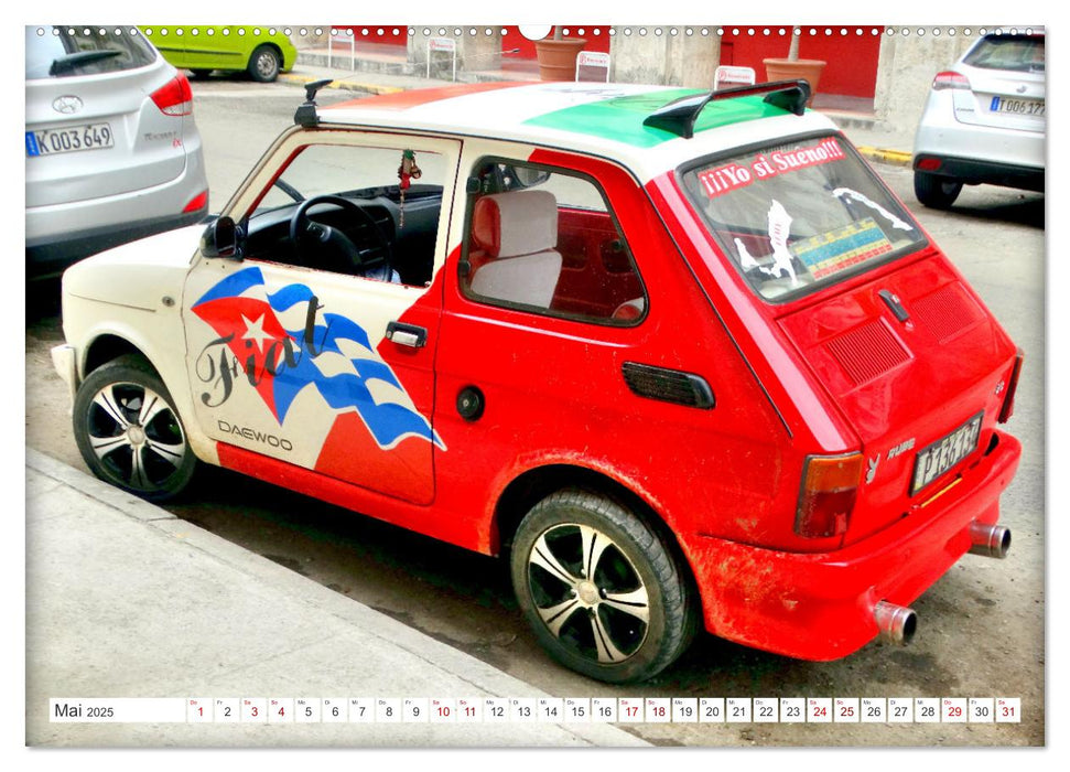 Best of Polski Fiat 126p (CALVENDO Wandkalender 2025)