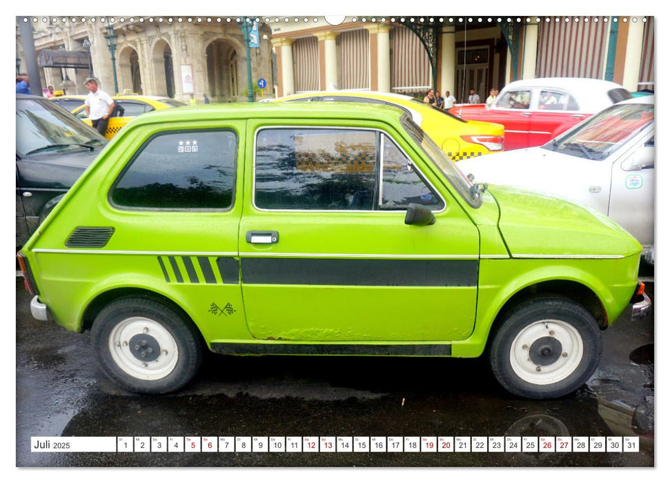 Best of Polski Fiat 126p (CALVENDO Premium Wandkalender 2025)