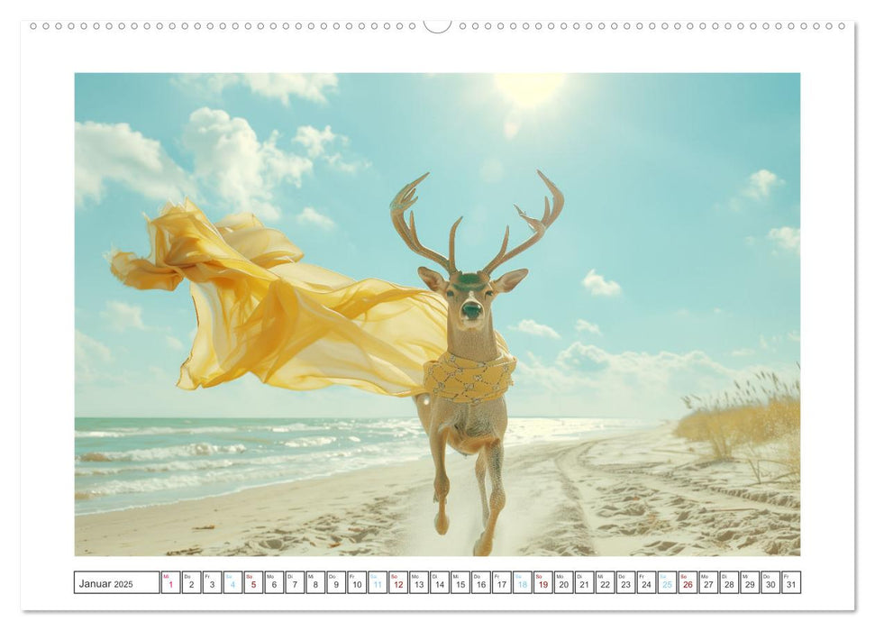 Heißer Sommer (CALVENDO Premium Wandkalender 2025)