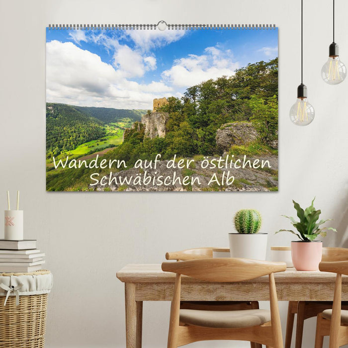 Wandern auf der östlichen Schwäbischen Alb (CALVENDO Wandkalender 2025)