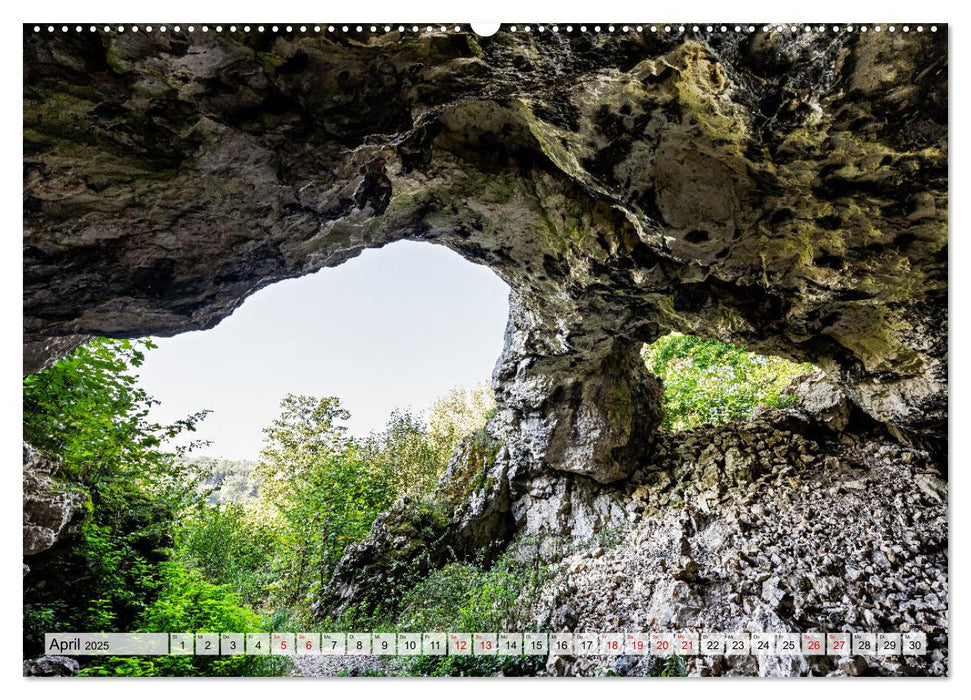 Wandern auf der östlichen Schwäbischen Alb (CALVENDO Wandkalender 2025)