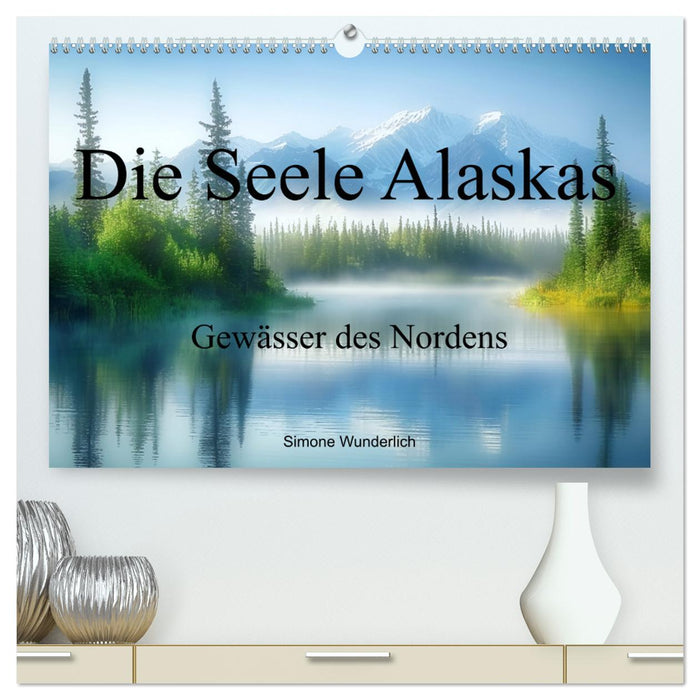 Die Seele Alaskas - Gewässer des Nordens (CALVENDO Premium Wandkalender 2025)