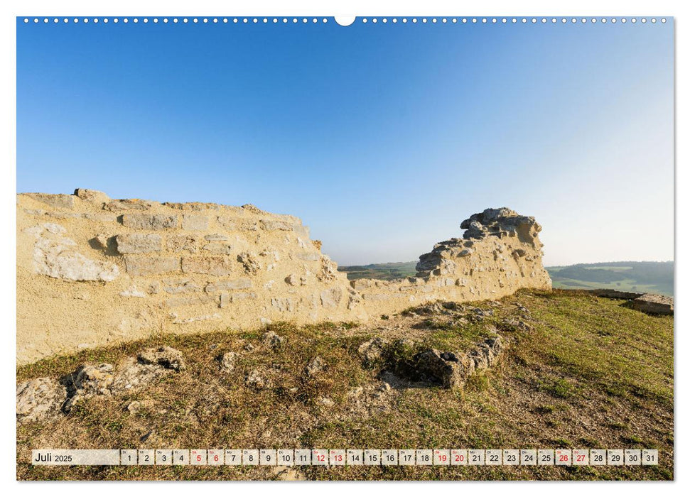 Wandern auf der östlichen Schwäbischen Alb (CALVENDO Premium Wandkalender 2025)