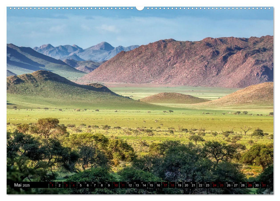 Namibia - Land der Kontraste (CALVENDO Wandkalender 2025)