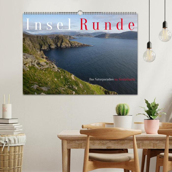 Insel Runde - Das Naturparadies im Nordatlantik (CALVENDO Wandkalender 2025)