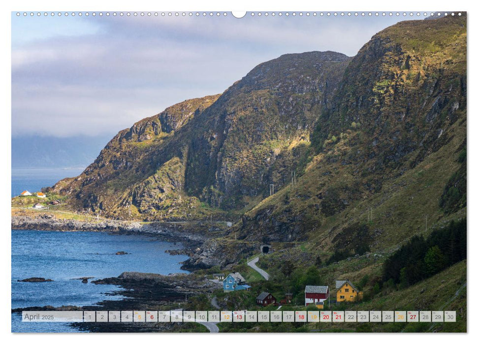 Insel Runde - Das Naturparadies im Nordatlantik (CALVENDO Wandkalender 2025)