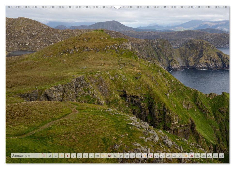 Insel Runde - Das Naturparadies im Nordatlantik (CALVENDO Premium Wandkalender 2025)